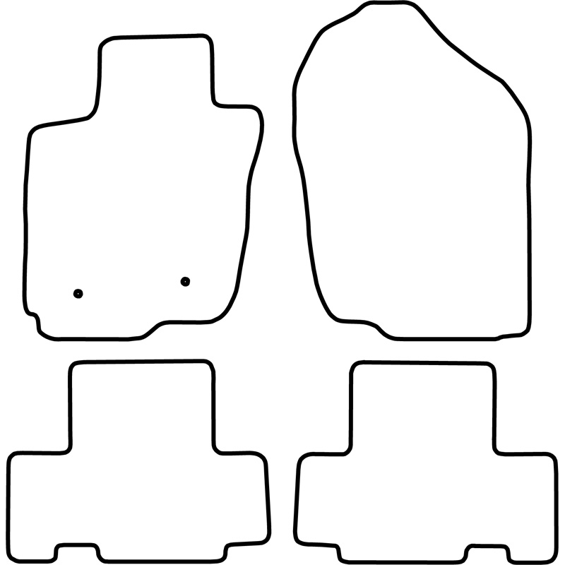 Automatten  Toyota RAV4 2006-2013