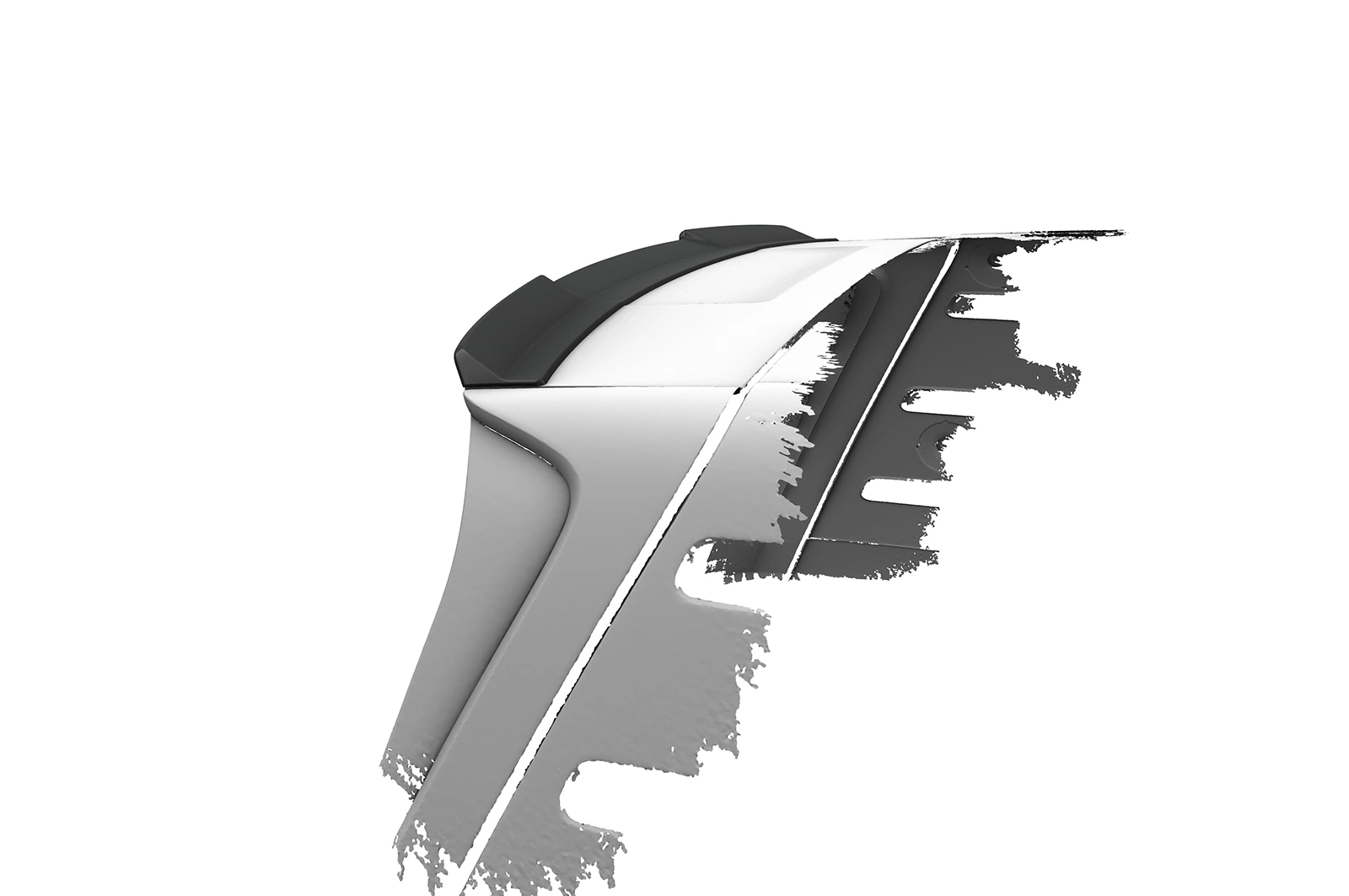 Achterspoiler VW ID. Buzz Glans Zwart (2022+) - CSR Design
