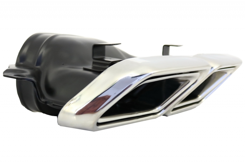 Mercedes S-Klasse W222, 2013=> Remus Einddemper links met 2 Eind