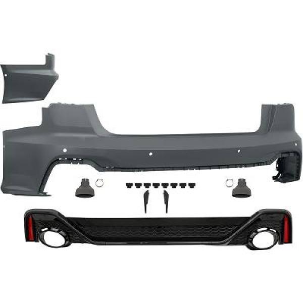 Achterbumper Audi A6 C8 Limousine RS Look