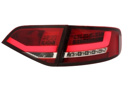 Taillights Audi A4 B8 Limousine Led red