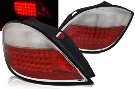 Luces traseras Opel Astra H LED rojo/blanco