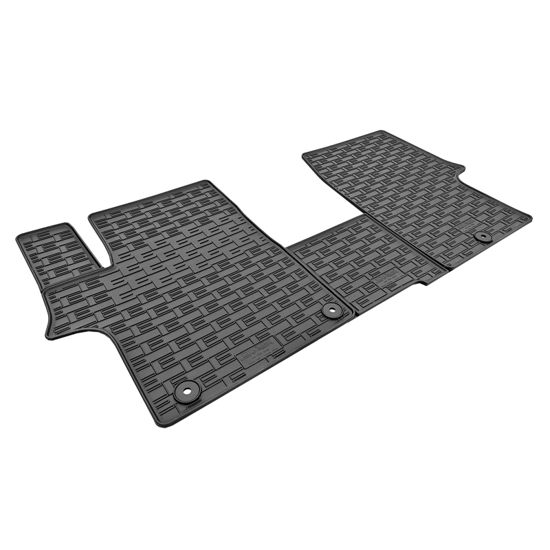 CIKCAR Rubber matten  Kia PV5 (EV) 2025- (alleen voor) (3-delig + montagesysteem)