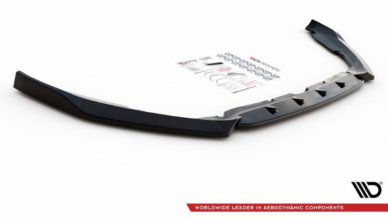 Voorspoiler Ford Mondeo Mk5 Facelift Glanzend Zwart