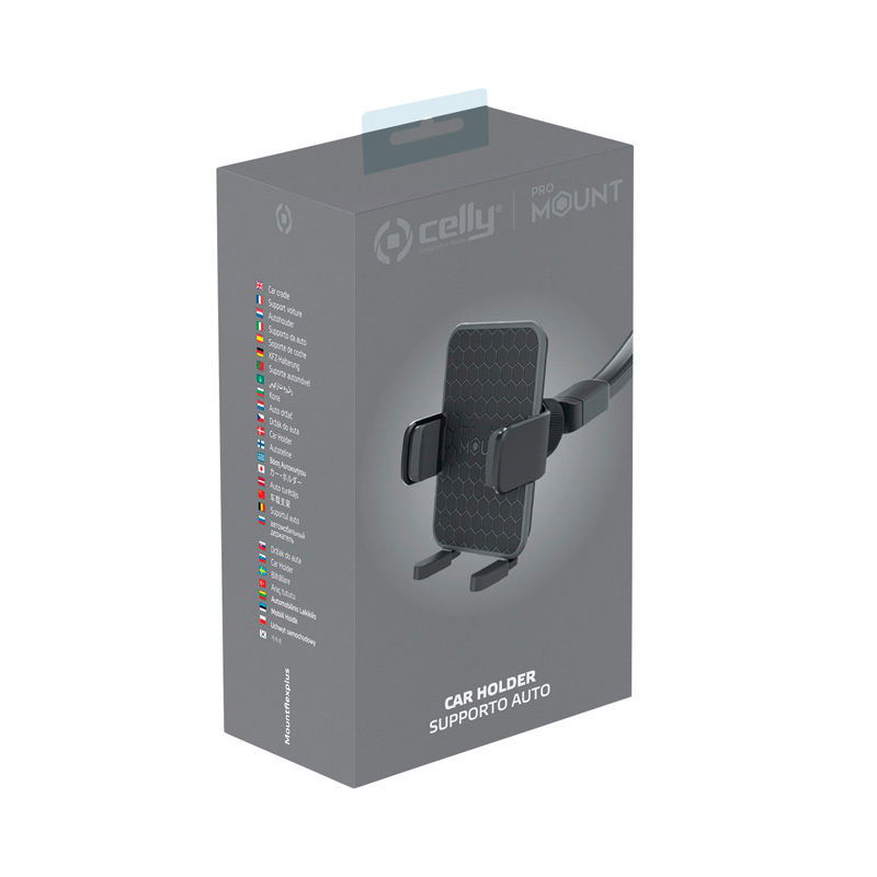 Celly Telefoonhouder Flex Plus Zwart