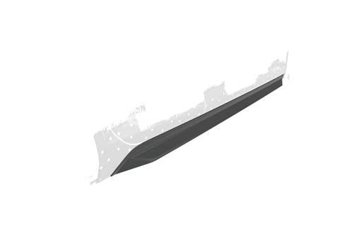Zijskirts passend voor Audi A4 B9 (Type 8W)