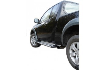 Mitsubishi L200 Typ KAOT Clubcap 2-trg. Einddemper Sidepipe - 16