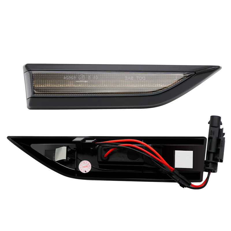 Set LED Zijknipperlichten  Volkswagen Caddy IV 2015-2020 - Rookgrijs- incl. Dynamic Running Light