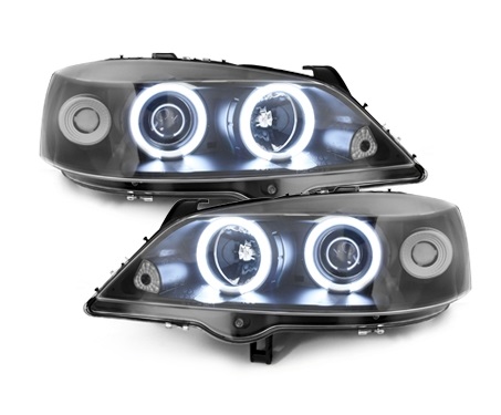 Faros Opel Astra G Angel Eyes Ice CCFL