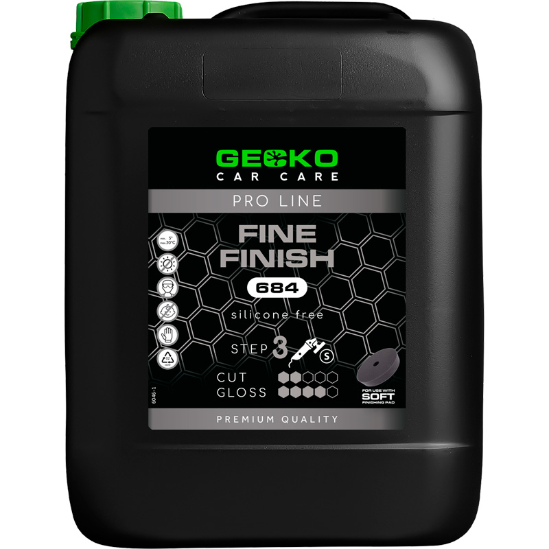Gecko Pro Fijn polish 684 Stap 3 – 5 liter (siliconenvrij)