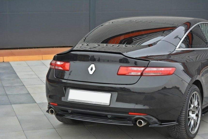 Spoiler cap Renault Laguna Maxton Design glans zwart