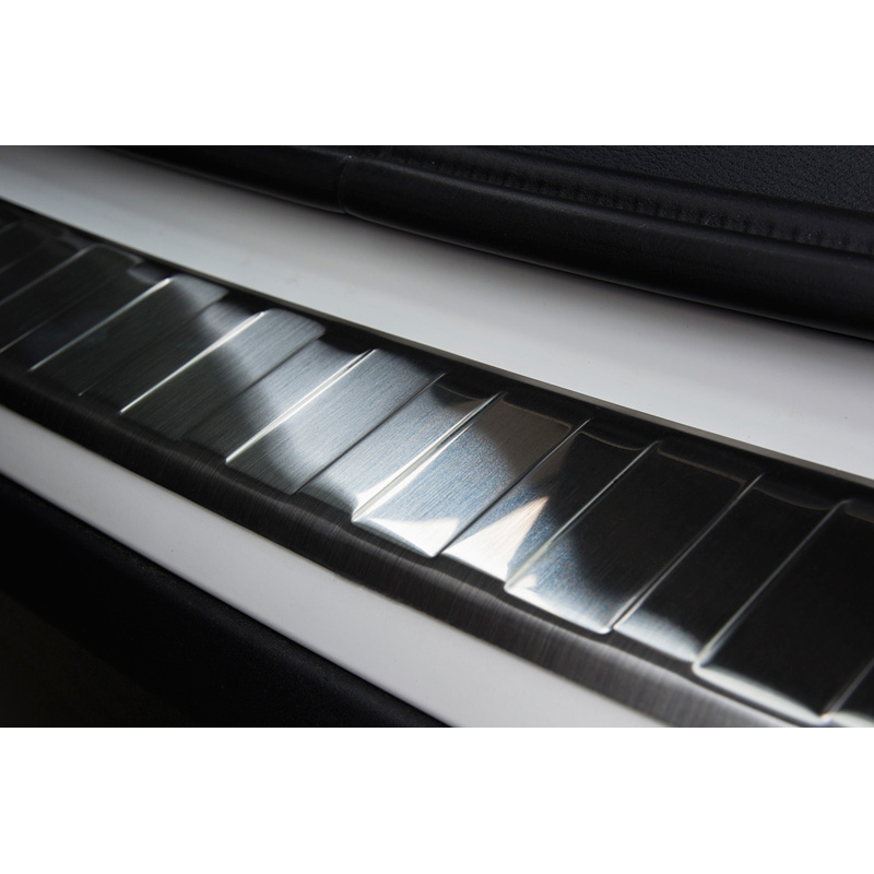 RVS Achterbumperprotector  BMW X1 F48 2015-2022 'Ribs'