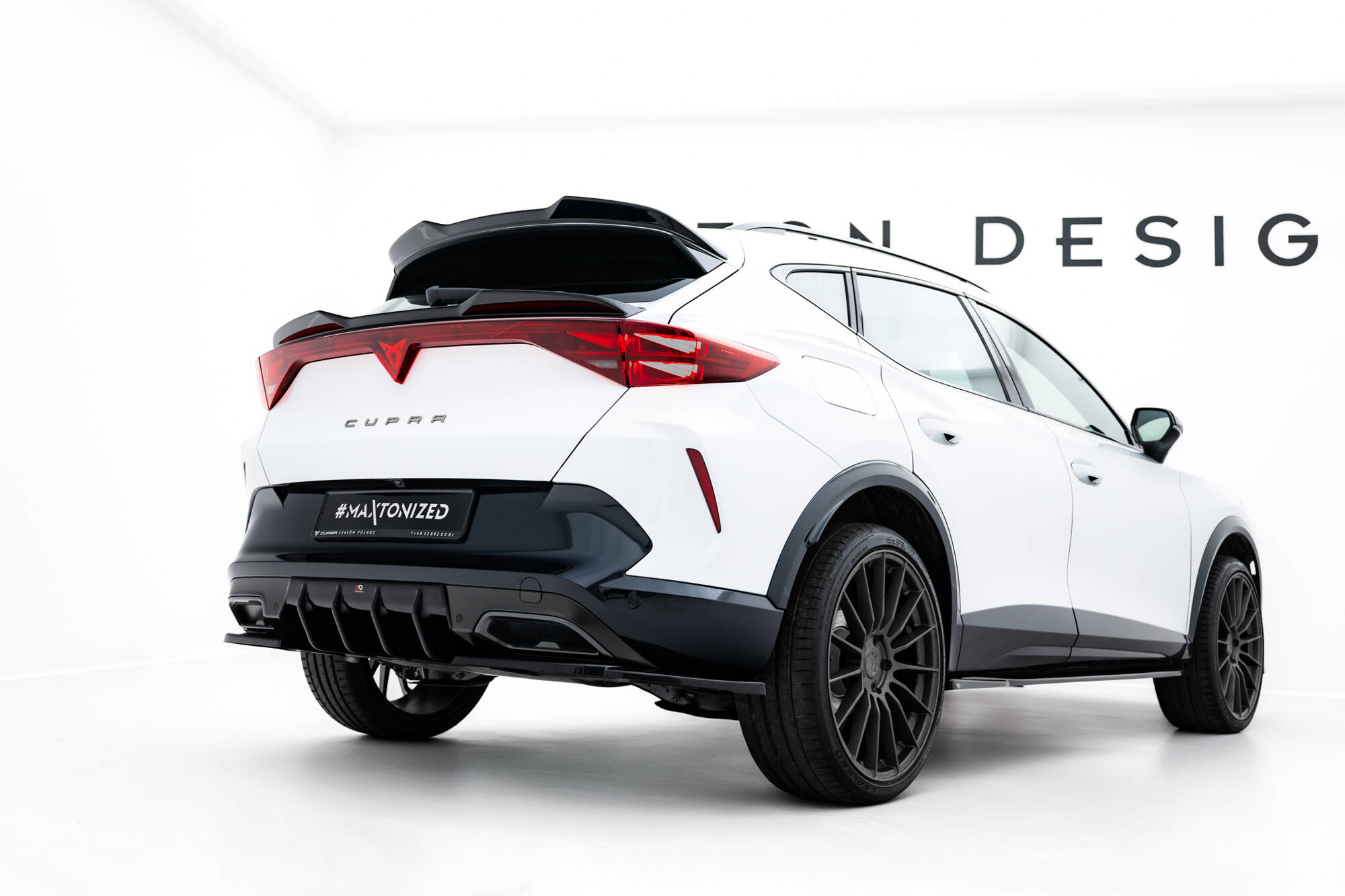 Spoiler Cupra Formentor Maxton Glans Zwart