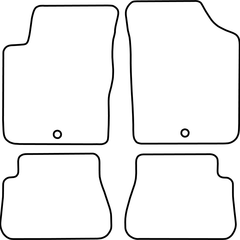 Automatten Kia Picanto 08-