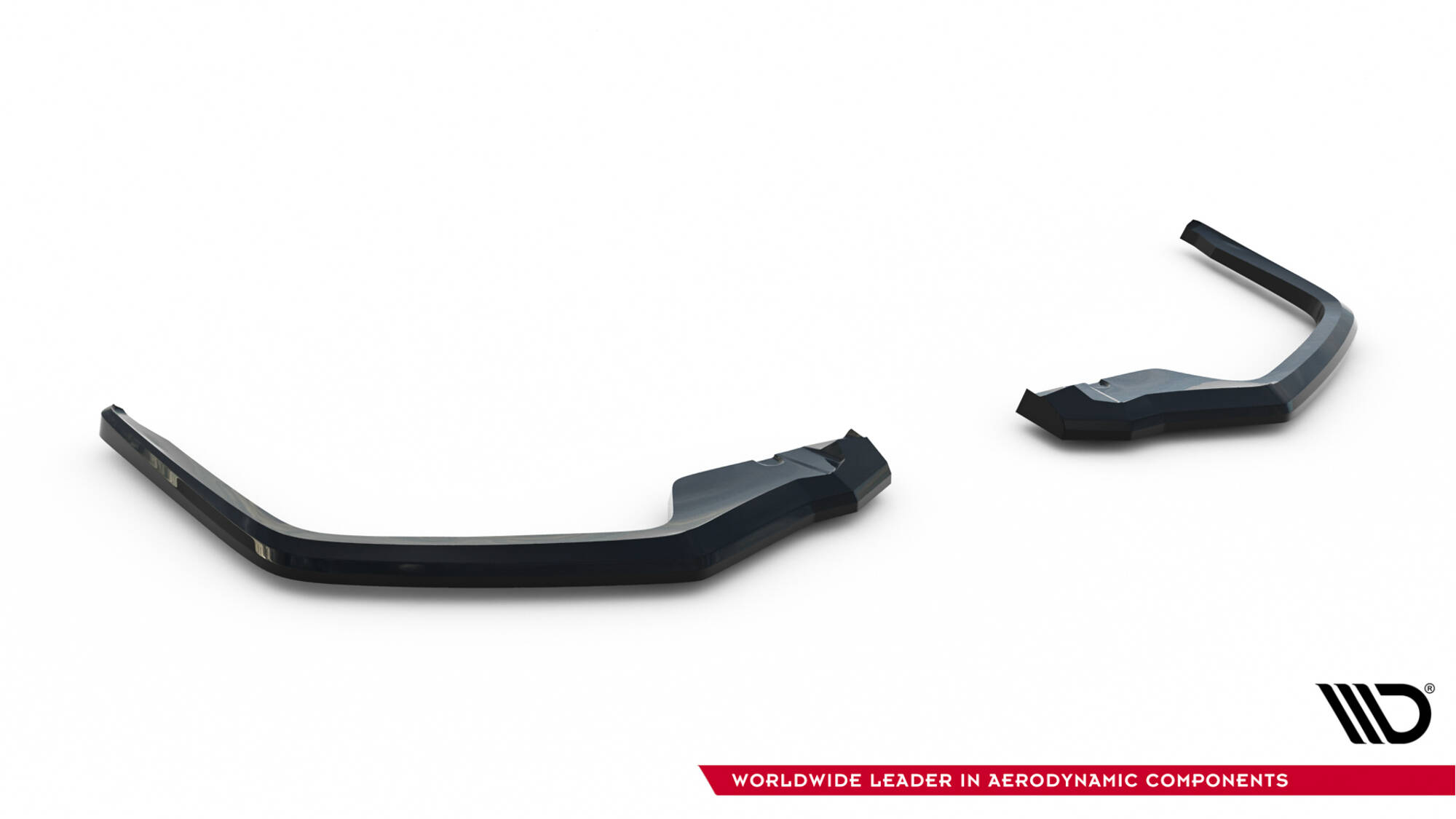 Achter Diffuser V.2 Honda Civic Sport MK10 Facelift Maxton Glanzend zwart