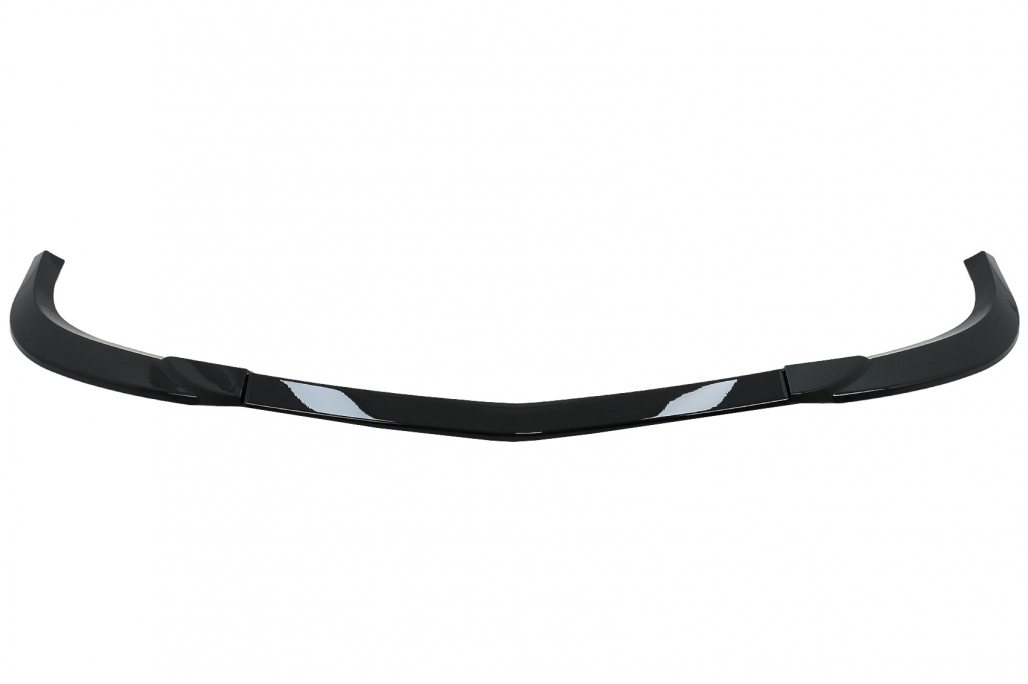 Voorspoiler Mercedes C klasse W204 S204 C204 Sport Line Facelift (2011-2015) Glans Zwart
