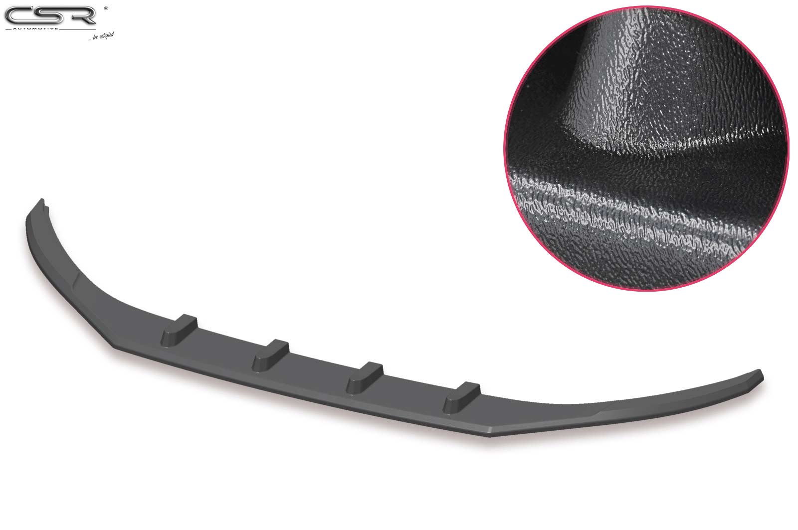 Voorspoiler VW Arteon R-Line Mat Zwart
