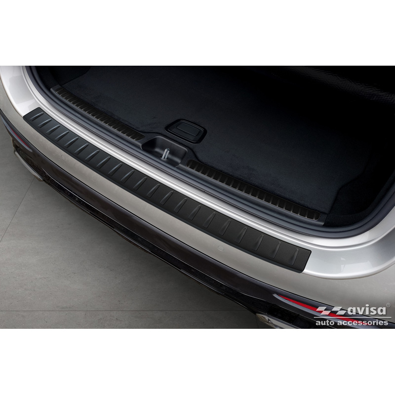 Matzwart RVS Achterbumperprotector  Mercedes GLC II (X254) 2022- 'Ribs'