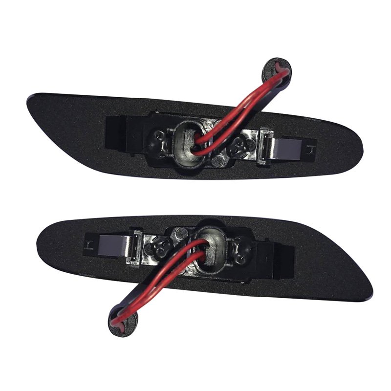 Set LED Zijknipperlichten (T10 Plug)  BMW 1-Serie E8x / 3-Serie E46 / 3-Serie E9x / 5-Serie E6x / X1 E84 / X3 E83 - Rookgrijs