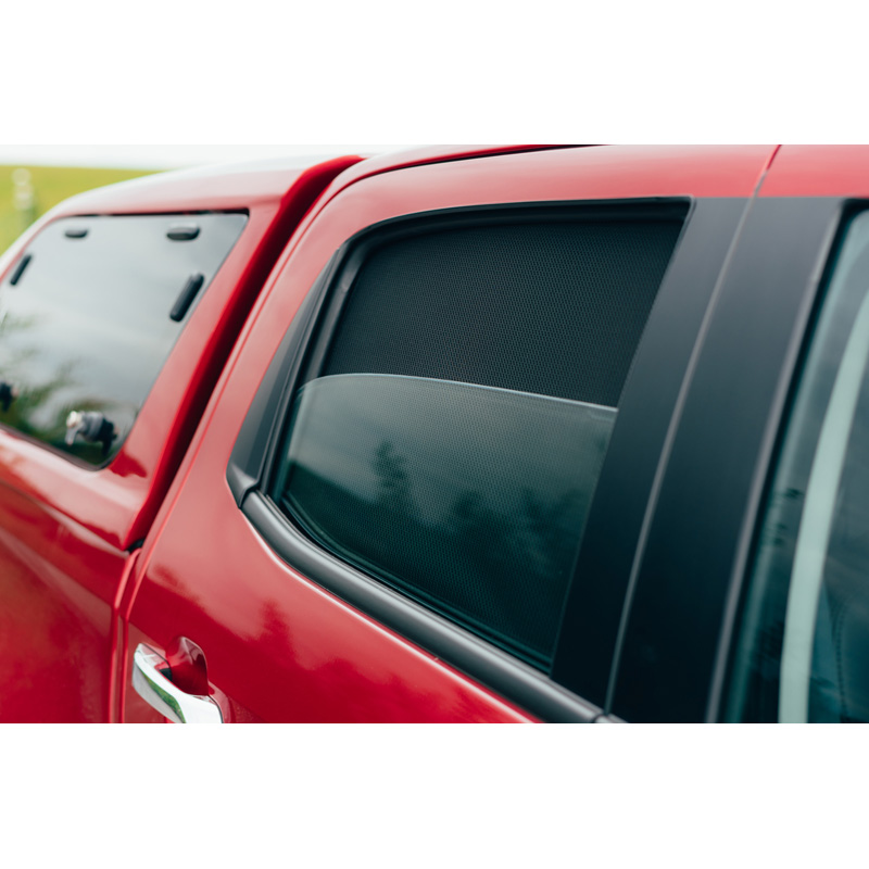 Set Car Shades (achterportieren)  Isuzu D-Max 4 deurs 2019- (2-delig)