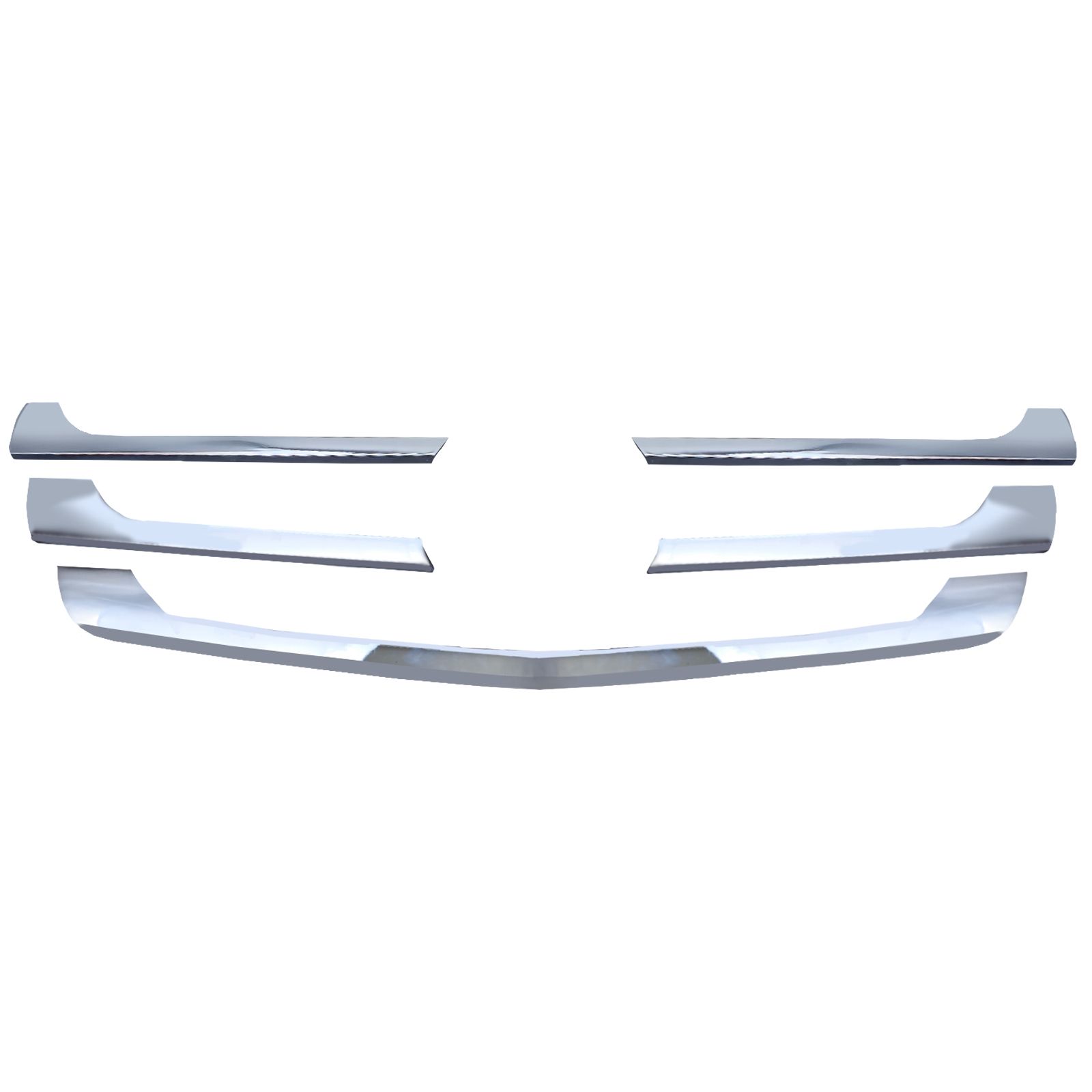 Chroom sierlijsten voor de grille – Mercedes Sprinter W906 Facelift 2013–2018