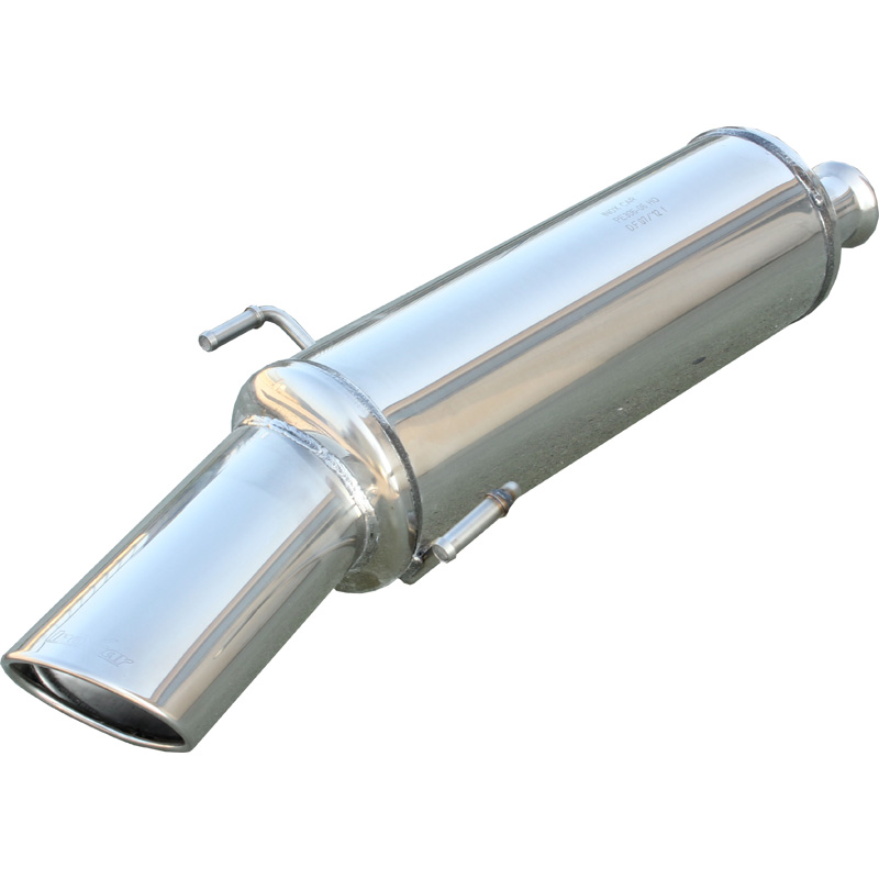 100% RVS Sportuitlaat  Peugeot 306 2.0 HDi/1.9 TD (90pk) 120x80mm