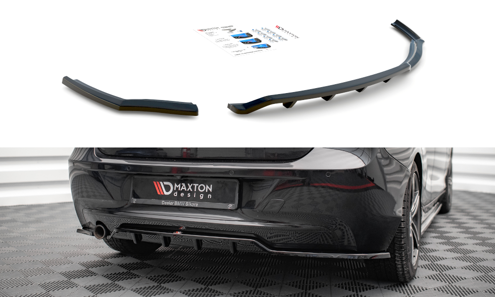 Diffuser BMW 1-Serie F20  Maxton Glans Zwart