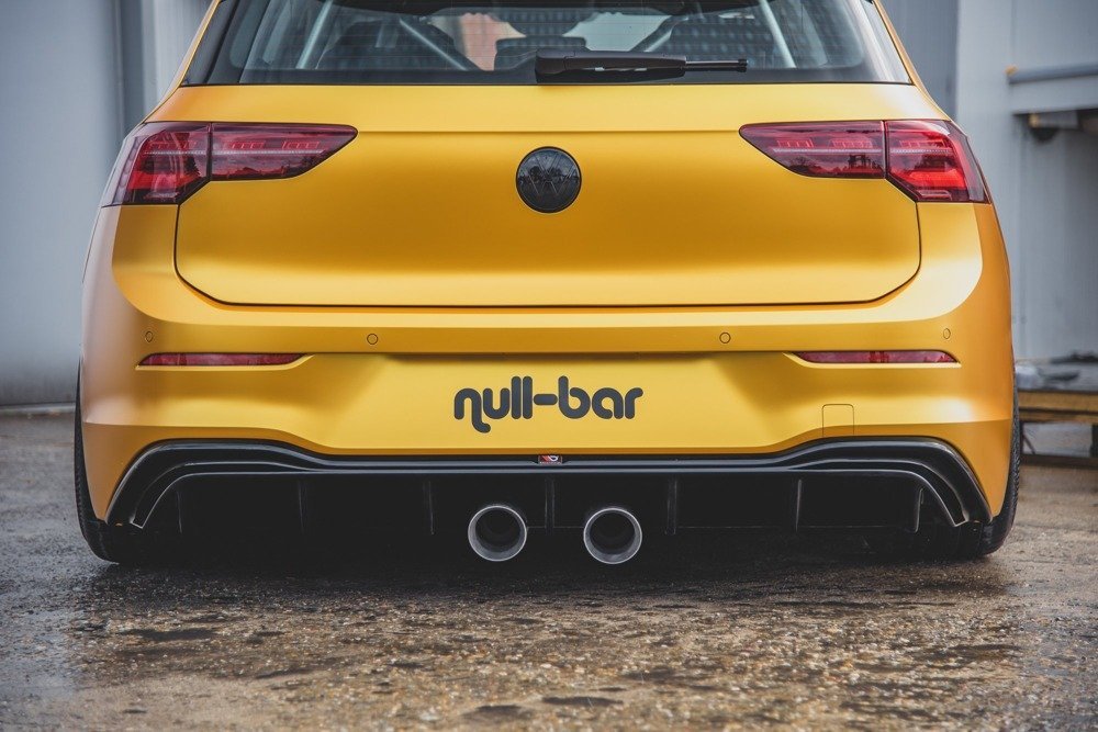 Diffuser Volkswagen Golf 8 Glans Zwart (R32 Look)