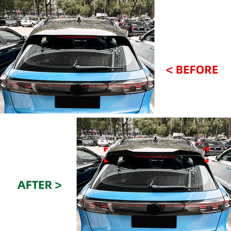 Dakspoiler (Spoiler Cap)  Volkswagen Tiguan III (CT1) R-Line 2024- (ABS Glanzend zwart)