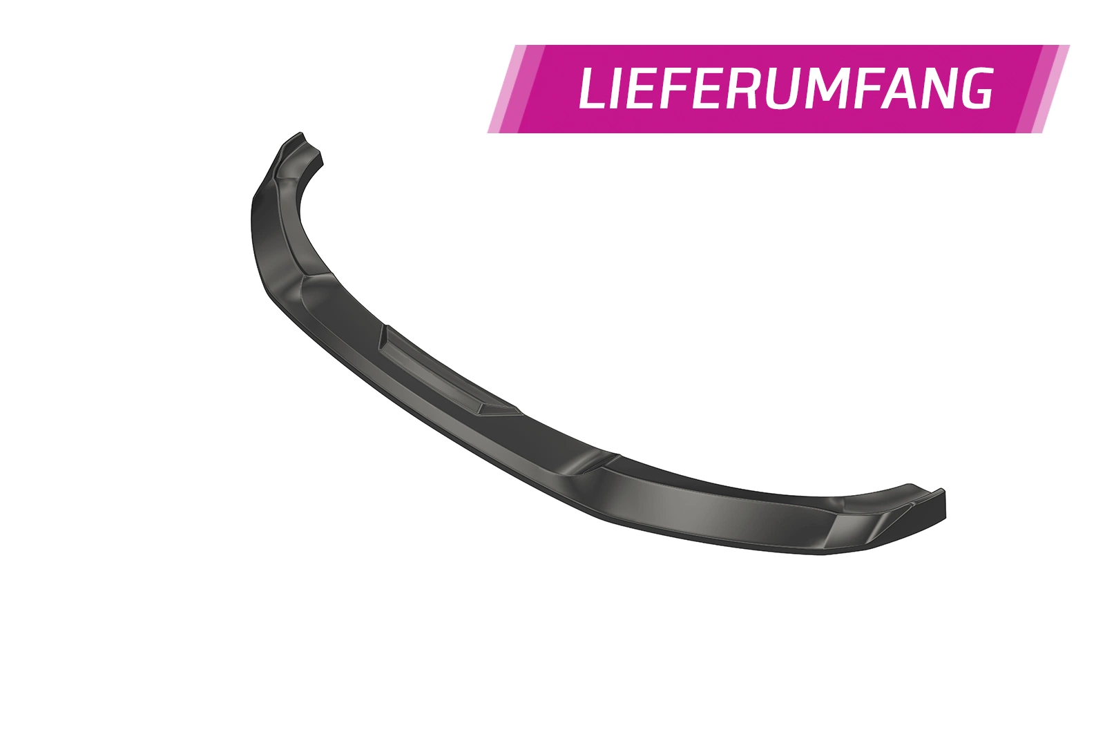 Voorspoiler BMW 1-Serie F20 / F21 LCI 01/2015-06/2019 Glans Zwart CSR