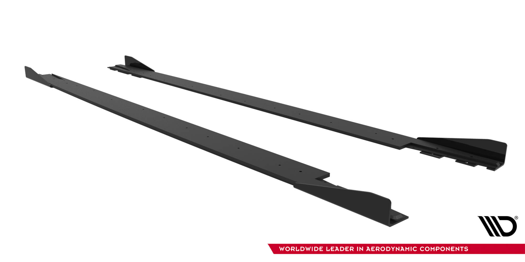Street Pro Zijskirts + Flaps Mercedes-AMG CLE 53 C236 Maxton Glanzend zwart