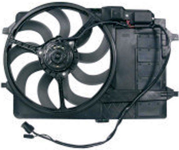 Radiator FAN MINI 01-03 ONE/COOPER/S voor AIRCO ALLEEN BENZ.