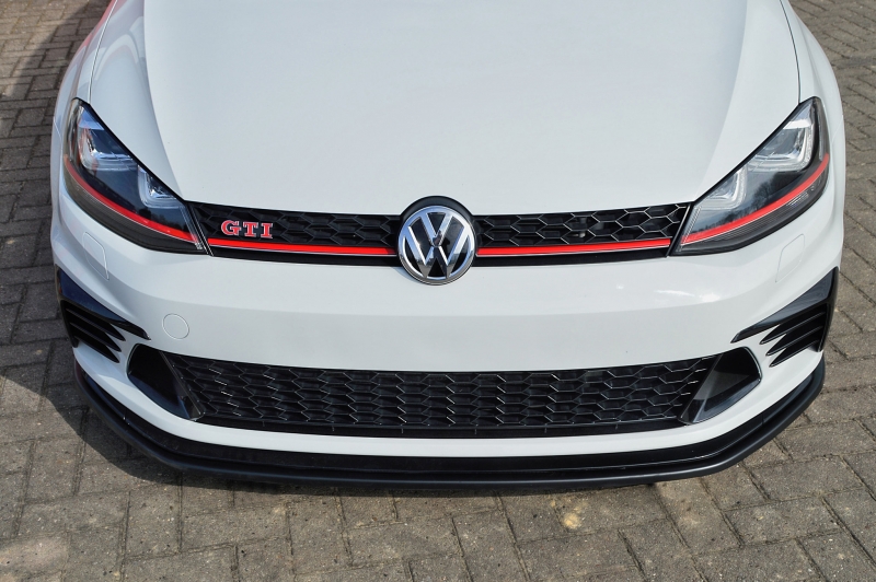 Voorspoiler Volkswagen Golf 7 GTI Clubsport Glans Zwart
