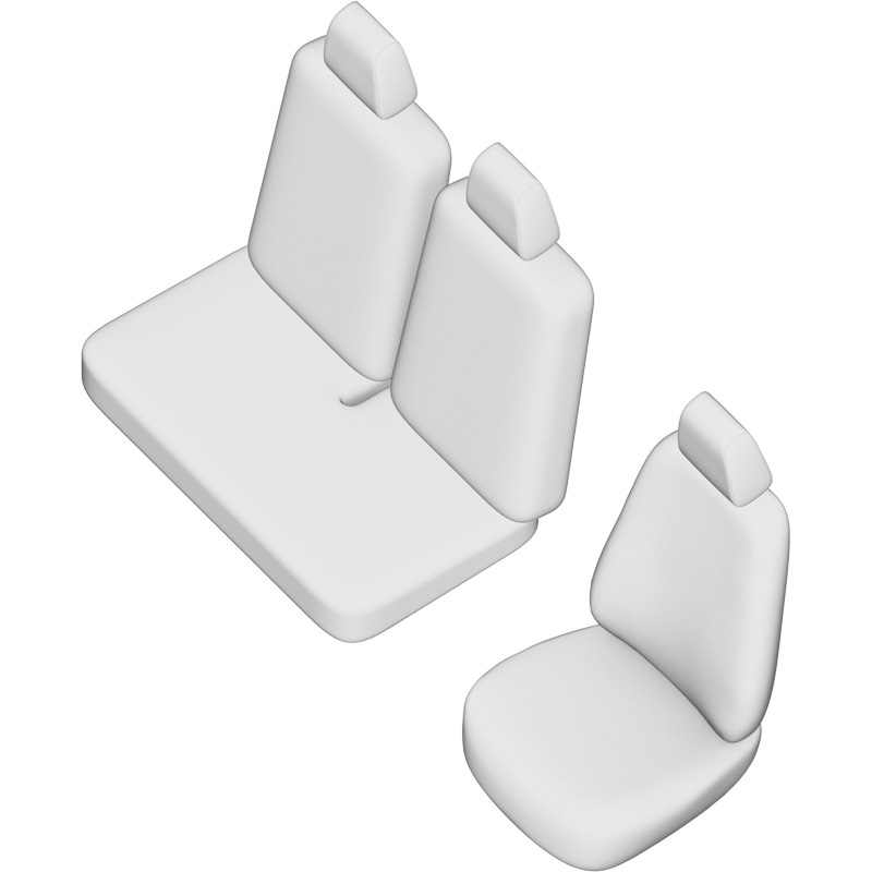 Original Design Stoffen Stoelhoezenset 2+1  Fiat Doblo 2010-/Opel Combo 2012-2018
