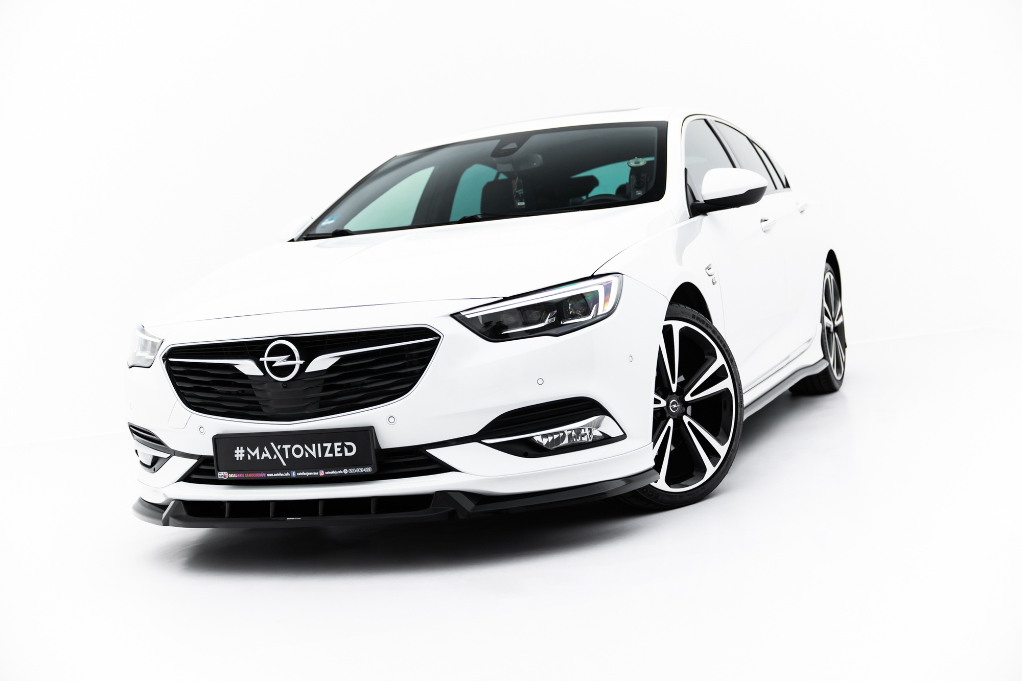 Voorspoiler Opel Insignia OPC-Line Mk2 2017–2020 van Maxton Design