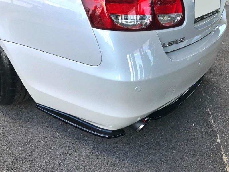 Achterzij Spoilers Lexus GS 300 Mk3 Facelift Glanzend Zwart