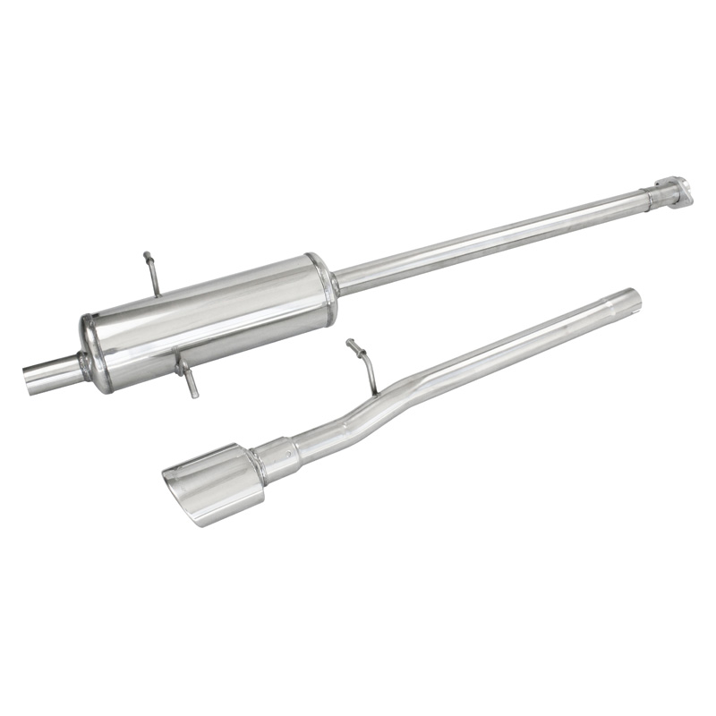 100% RVS Sportuitlaat  Mercedes A-Klasse 160 1998- 120x80mm