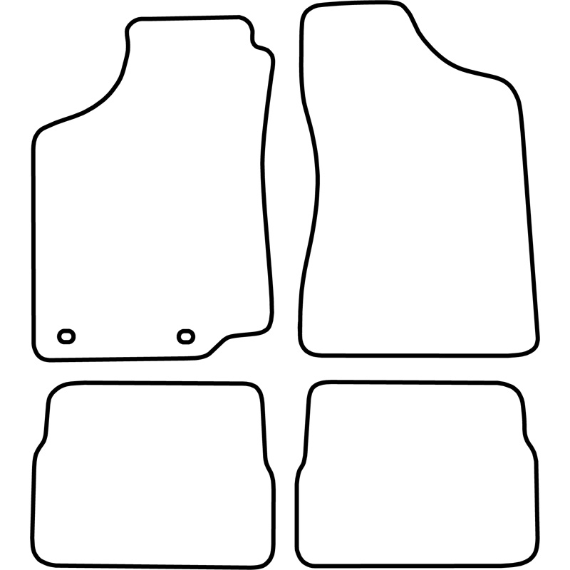 Automatten VW Passat 88-9/96