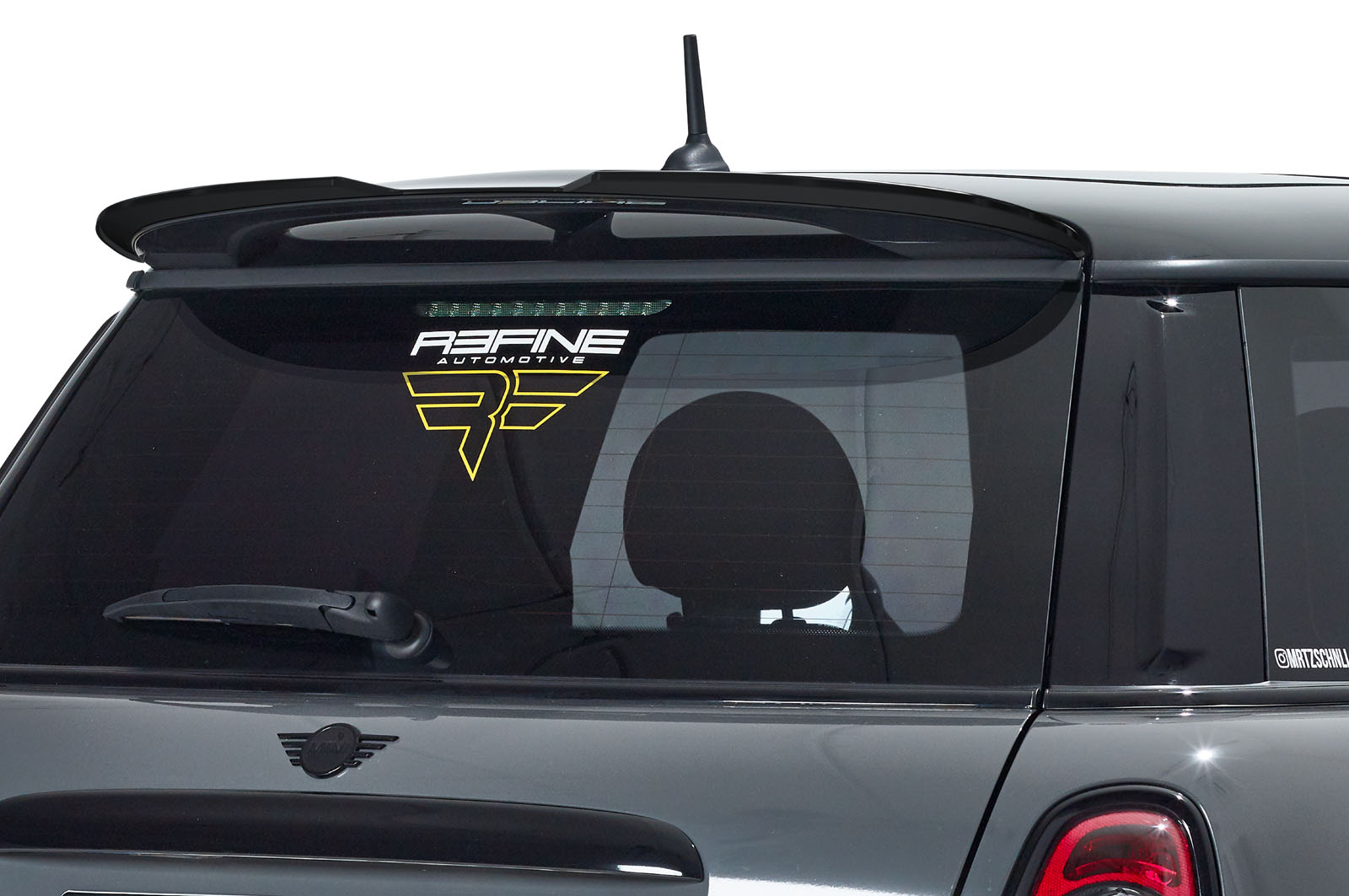 Achterspoiler Mini R56 John Cooper Works 2008–2013 – CSR Automotive – Glans Zwart