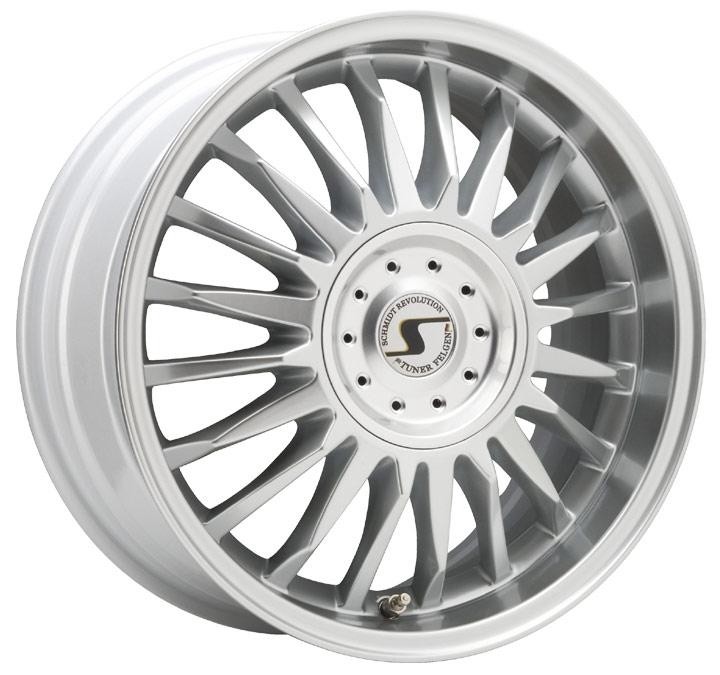 Schmidt CC Line ruedas (bordes pulidos) plata 7,5x17