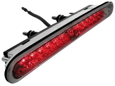 3e luz de freno Peugeot 206 LED con 14 leds negro-cromo