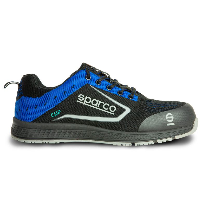 Sparco Lichtgewicht Werkschoenen Cup S1P Ricard Zwart/Blauw Maat 42