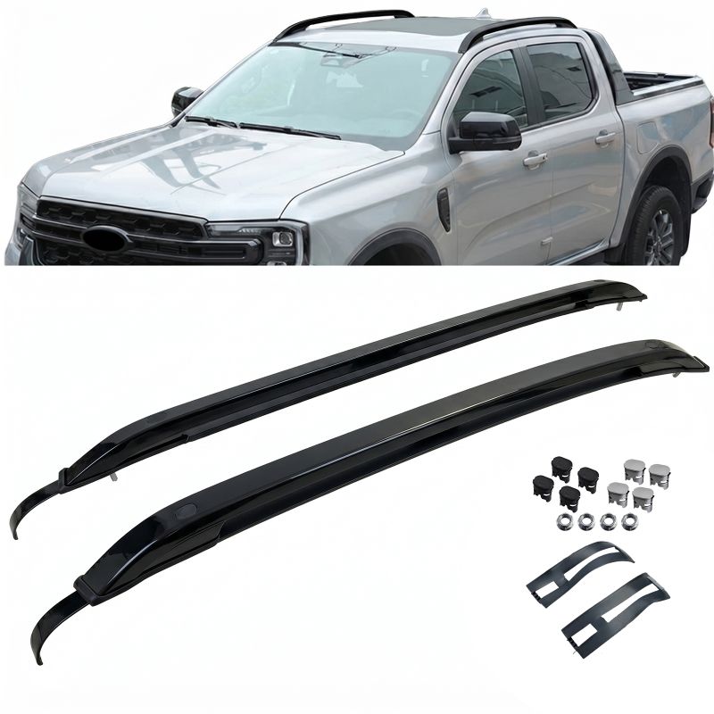 Ford Ranger T9 TENZO-R aluminium dakrails zwart voor retrofit