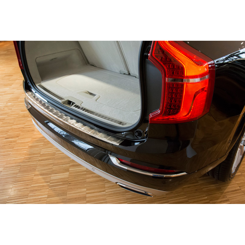 RVS Achterbumperprotector  Volvo XC90 2015-2019 & alle Facelift modellen 'Ribs'