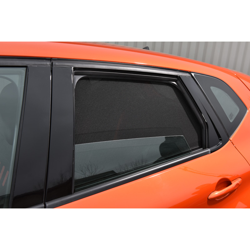 Set Car Shades (achterportieren)  Renault Captur 5 deurs 2013-2019 (2-delig)