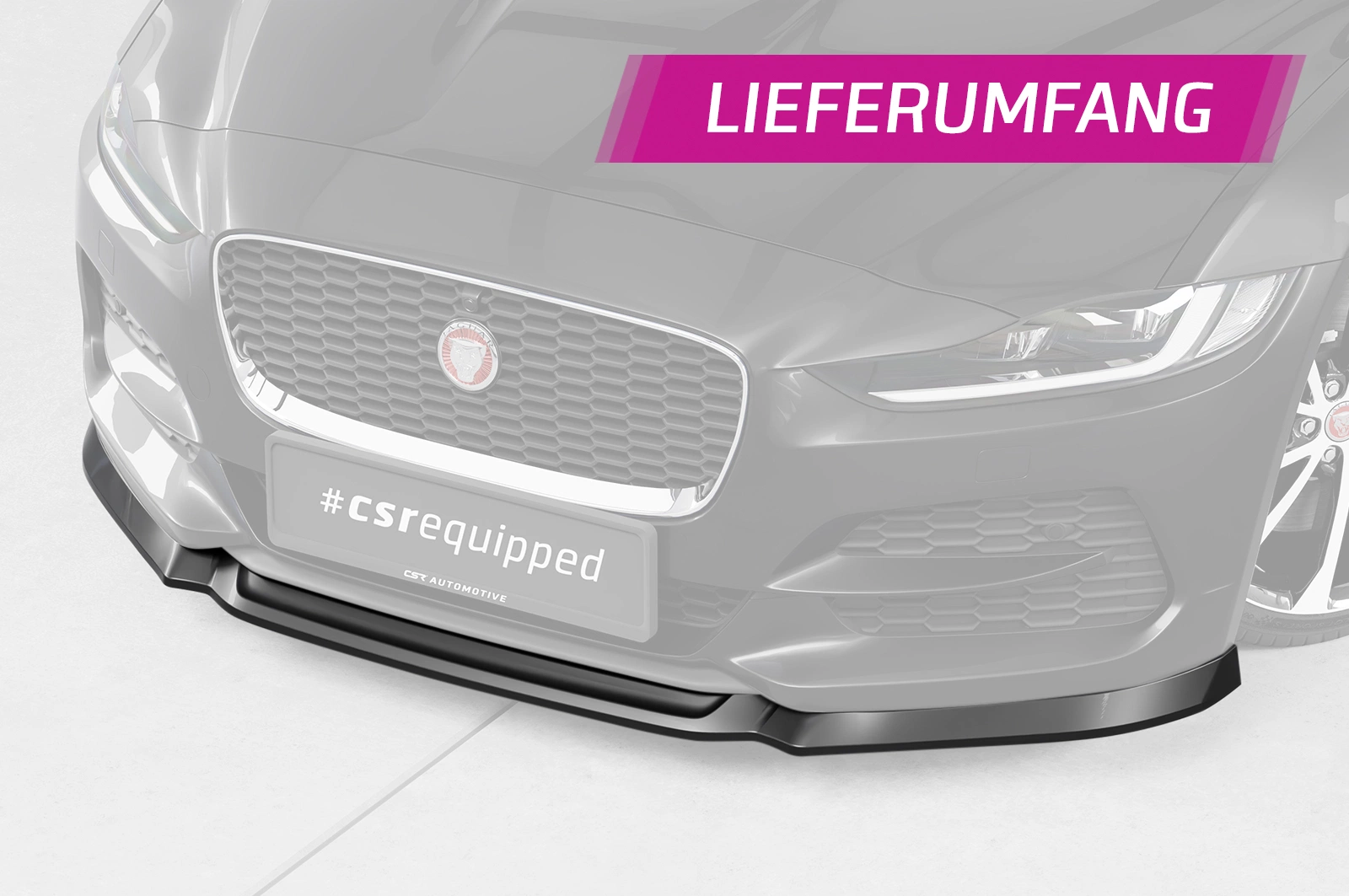 Voorspoiler Jaguar XE (X760) 2019-2024 Facelift – CSR