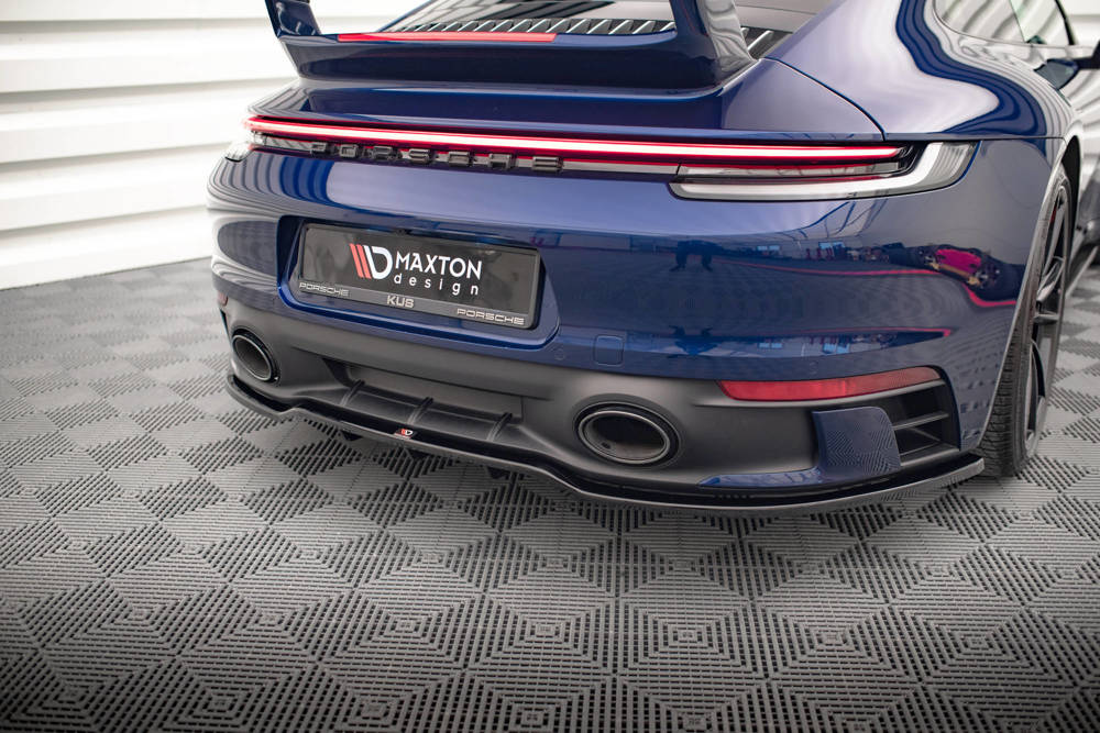 Diffuser V.1 Porsche 911 Carrera 992 Aero Pack Maxton Glans Zwart
