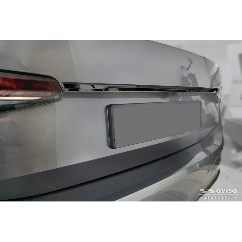 Avisa Zwart Chroom RVS Kofferbak Sierlijst  Skoda Superb IV Liftback (NZ3) 2024-
