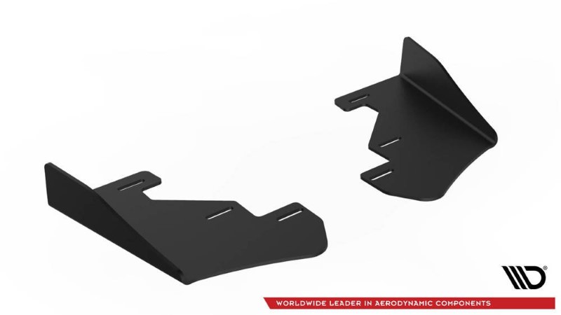 Zijkleppen Ford Fiesta Mk8 ST Glanzend Zwart