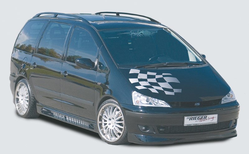 Zijskirts Ford Galaxy met 2 schacht en 2 uitsnedes Rieger